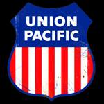 RR-223 UNION PACIFIC RAILROAD SIGN - RAILROAD SIGNS