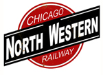 RR-234 CHICAGO NORTH WESTERN  - RAILROAD SIGNS