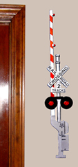 RR-39 Railroad Crossing Signal with Drop Arm - WALL ART