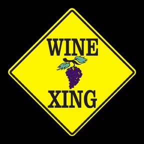 RRW-2 Wine sign - VINTAGE WINE SIGNS